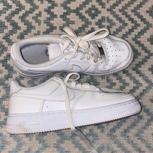 White Nike Air Forces